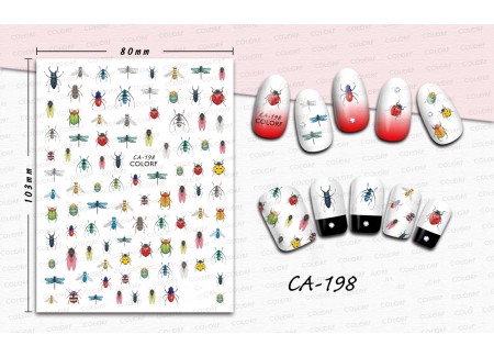 3D Nail Stickers - CA-198